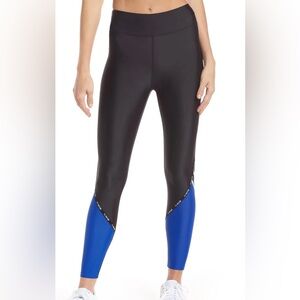 P.E Nation Open Stroke Black and Blue Women's Leggings Size S